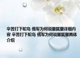 辛苦打下蛇岛 俄军为何说撤就撤详细内容 辛苦打下蛇岛 俄军为何说撤就撤具体介绍