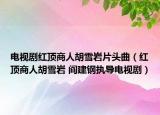 电视剧红顶商人胡雪岩片头曲（红顶商人胡雪岩 阎建钢执导电视剧）