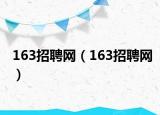 163招聘网（163招聘网）
