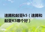 速腾和起亚k5（速腾和起亚K5哪个好）