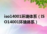 iso14001环境体系（ISO14001环境体系）