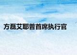 方磊艾耶普首席执行官