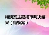 梅姨案主犯终审判决结果（梅姨案）