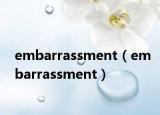 embarrassment（embarrassment）