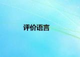 评价语言