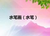 水笔画（水笔）