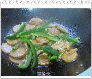 青椒炒素鸡的做法步骤:5