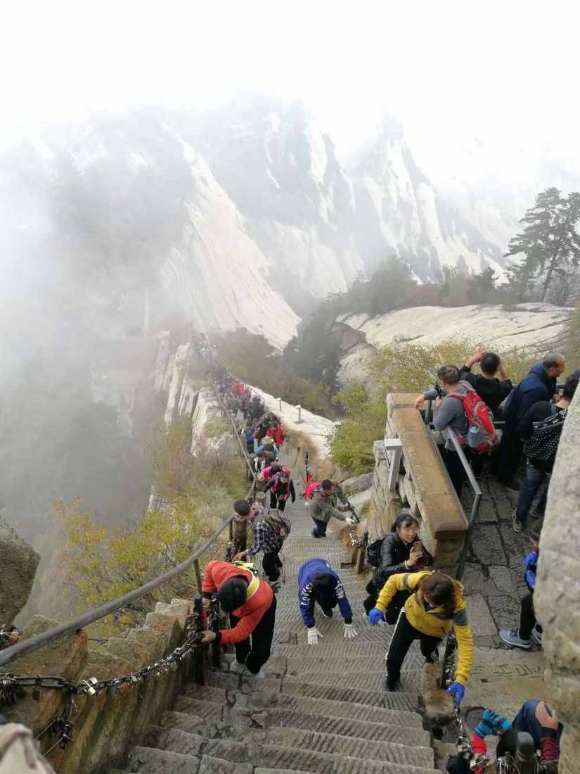 五岳之一，西岳华山
