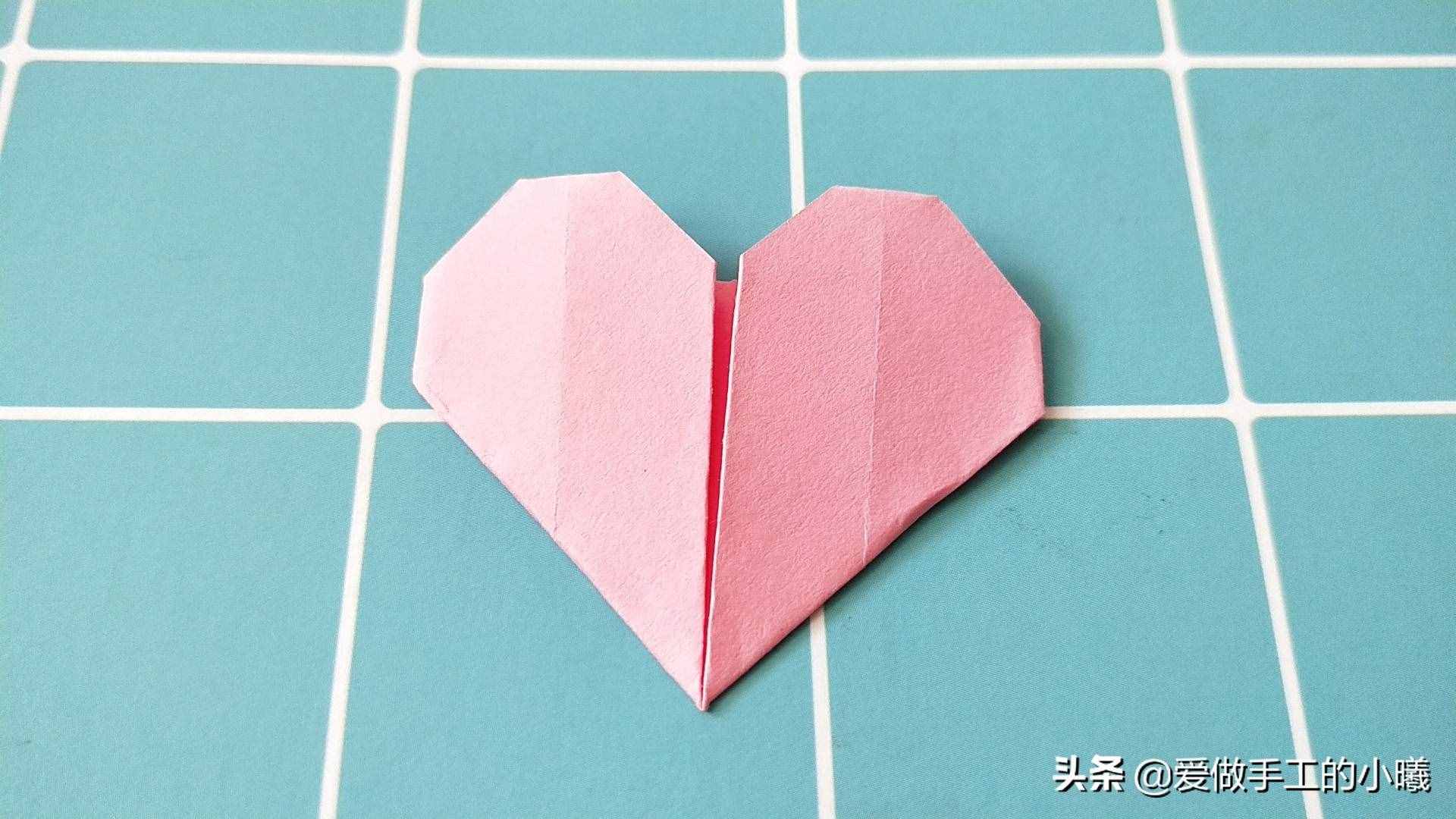 折纸教程：爱心戒指图解，简单漂亮又别致，快来看看