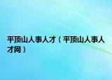 平顶山人事人才（平顶山人事人才网）
