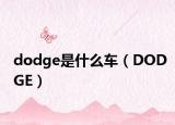dodge是什么车（DODGE）
