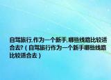 自驾旅行,作为一个新手,哪些线路比较适合去?（自驾旅行作为一个新手哪些线路比较适合去）
