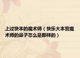 上过快本的魔术师（快乐大本营魔术师的鼻子怎么是那样的）
