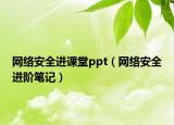 网络安全进课堂ppt（网络安全进阶笔记）