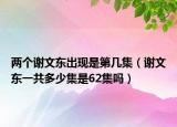 两个谢文东出现是第几集（谢文东一共多少集是62集吗）