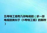 五号特工组有几部电视剧（求一部电视剧类似于《5号特工组》的那种）