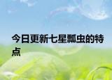 今日更新七星瓢虫的特点