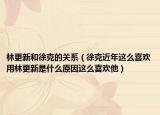 林更新和徐克的关系（徐克近年这么喜欢用林更新是什么原因这么喜欢他）