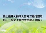 史上最伟大的成人影片三级伦理电影（三级史上最伟大的成人电影）
