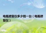 电瓶修复仪多少钱一台（电瓶修复仪）