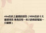 nba历史上最矮的球员（NBA历史十大最矮球员 身高仅有一米六的他却猛如一只雄狮）