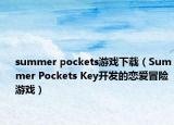summer pockets游戏下载（Summer Pockets Key开发的恋爱冒险游戏）