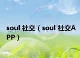 soul 社交（soul 社交APP）