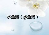 水鱼汤（水鱼汤）