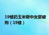 19楼扔玉米砸中女婴被拘（19楼）