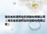 湖北省宏源药业科技股份有限公司（湖北省宏源药业科技股份有限公司）