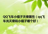 QQ飞车小橘子天使属性（qq飞车光天使和小橘子哪个好）