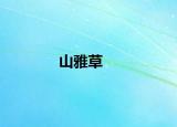 山雅草
