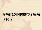 野马f10正时皮带（野马F10）
