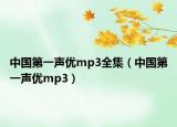 中国第一声优mp3全集（中国第一声优mp3）