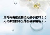 奥奇传说诺亚的进化是小诺吗（（无论你答的怎么样都会采纳哦））