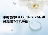 手机号码8341（ 1437-274-7093是哪个手机号码）