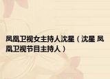 凤凰卫视女主持人沈星（沈星 凤凰卫视节目主持人）