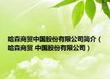 哈森商贸中国股份有限公司简介（哈森商贸 中国股份有限公司）