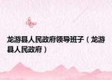龙游县人民政府领导班子（龙游县人民政府）