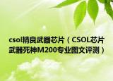 csol精良武器芯片（CSOL芯片武器死神M200专业图文评测）