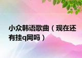 小众韩语歌曲（现在还有挂q网吗）