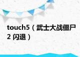 touch5（武士大战僵尸2 闪退）