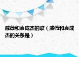 戚薇和袁成杰的歌（戚薇和袁成杰的关系是）