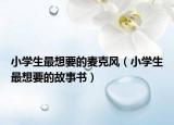 小学生最想要的麦克风（小学生最想要的故事书）