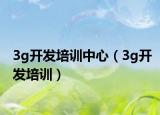 3g开发培训中心（3g开发培训）