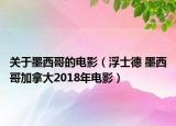 关于墨西哥的电影（浮士德 墨西哥加拿大2018年电影）