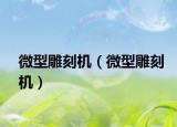 微型雕刻机（微型雕刻机）