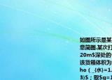 如图所示是某水上打捞船起吊装置结构示意简图.某次打捞作业中该船将沉没于水下$20m$深处的一只密封货箱打捞出水面已知该货箱体积为$20m^{3}$质量是$80t.(\rho（_{水}=1.0\times 10^{3}kg\m^{3}$；取$g=10N\kg)$（1）货箱完全浸没在水中时受到的浮力是多少 （2）起吊装置提着货箱在水中（未露出水面）匀速上升了$12m$用时$2mim$.若滑轮组的机械效率为$60\%$求钢丝绳的拉力$F$为多大 拉力$F$的功率多大 