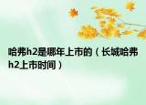 哈弗h2是哪年上市的（长城哈弗h2上市时间）