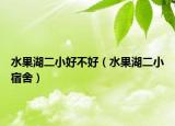 水果湖二小好不好（水果湖二小宿舍）